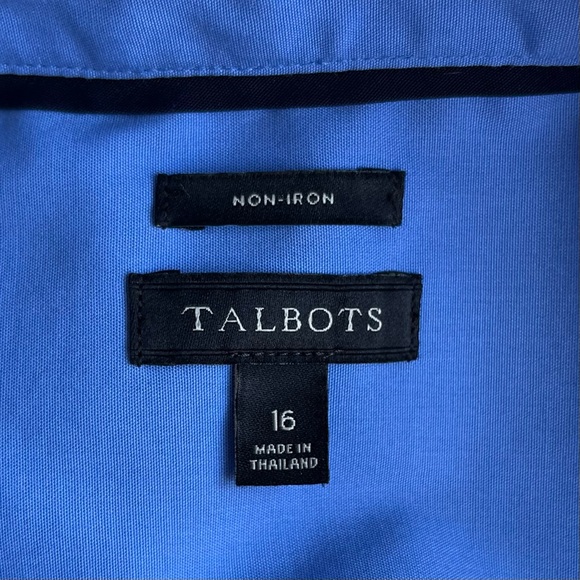 •Talbots• Ladies Non-Iron Button Down Blouse -  Size 16 - Picture 2 of 8